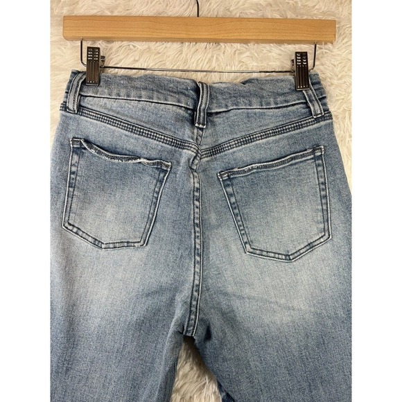 I & M Jeans Signature Women’s Size 9 Regular Stretch Skinny Distressed Ripped - Picture 14 of 16